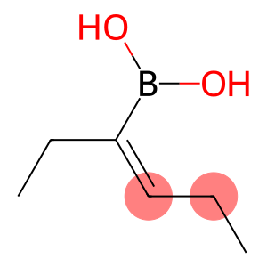 (E)-1-Ethyl-1-butenylboronic acid