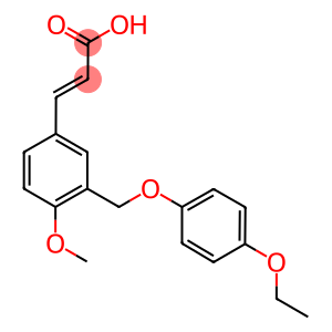 (2E)-3-(3-[(4-ETHOXYPHENOXY)METHYL]-4-METHOXYPHENYL)-2-PROPENOIC ACID