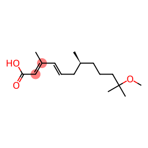 (2E,4E,7S)-11-Methoxy-3,7,11-trimethyl-2,4-dodecadienoic acid