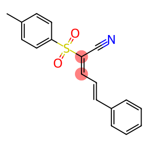 (2E,4E)-2-[(4-methylphenyl)sulfonyl]-5-phenyl-2,4-pentadienenitrile