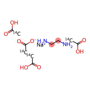 ETHYLENEDIAMINE TETRA-ACETIC ACID, [2-14C] SODIUM SALT