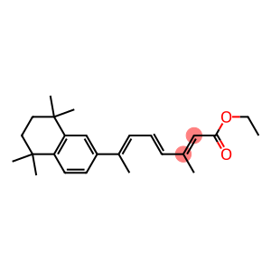 (2E,4E,6E)-7-[(5,6,7,8-Tetrahydro-5,5,8,8-tetramethylnaphthalen)-2-yl]-3-methyl-2,4,6-octatrienoic acid ethyl ester