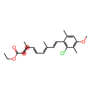 (2E,4E,6E,8E)-9-(2-Chloro-3,6-dimethyl-4-methoxyphenyl)-3,7-dimethyl-2,4,6,8-nonatetraenoic acid ethyl ester