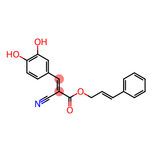 (E)-2-Cyano-3-(3,4-dihydroxyphenyl)acrylic acid 3-phenyl-2-propenyl ester