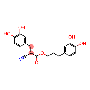 (E)-2-Cyano-3-(3,4-dihydroxyphenyl)acrylic acid 3-(3,4-dihydroxyphenyl)propyl ester