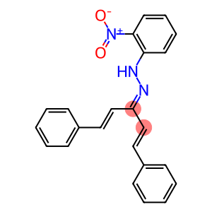 (1E,4E)-1,5-diphenyl-1,4-pentadien-3-one N-(2-nitrophenyl)hydrazone