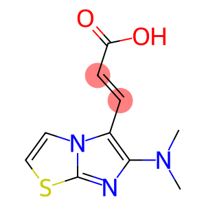 (2E)-3-[6-(dimethylamino)imidazo[2,1-b][1,3]thiazol-5-yl]acrylic acid