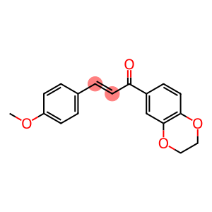 (E)-1-(2,3-dihydrobenzo[b][1,4]dioxin-6-yl)-3-(4-methoxyphenyl)prop-2-en-1-one