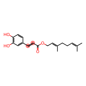 (E)-3-(3,4-Dihydroxyphenyl)propenoic acid 3,7-dimethyl-2,6-octadienyl ester
