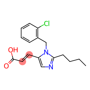 (E)-3-[2-Butyl-1-(2-chlorobenzyl)-1H-imidazol-5-yl]acrylic acid