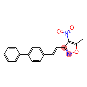 3-[(E)-2-(1,1'-biphenyl-4-yl)vinyl]-5-methyl-4-nitroisoxazole