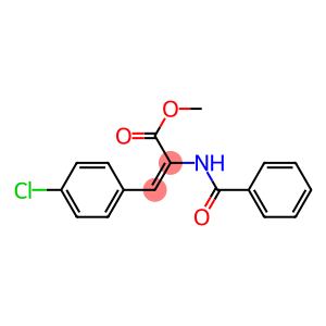 (E)-2-Benzoylamino-3-(4-chlorophenyl)propenoic acid methyl ester