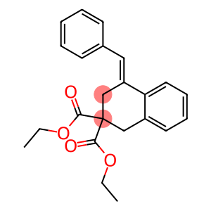 (E)-4-Benzylidenetetralin-2,2-dicarboxylic acid diethyl ester