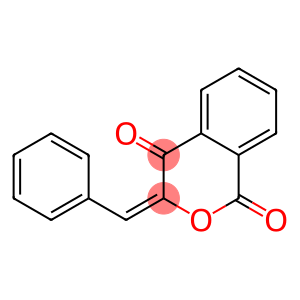 (E)-3-苯亚甲基-3H-异苯并吡喃-1,4-二酮