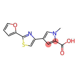 4-[2-(2-furyl)-1,3-thiazol-4-yl]-1-methyl-1H-pyrrole-2-carboxylic acid