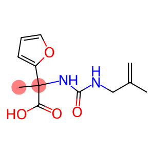 2-(2-furyl)-2-({[(2-methylprop-2-enyl)amino]carbonyl}amino)propanoic acid