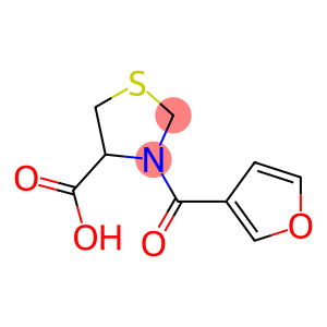 3-(3-furoyl)-1,3-thiazolidine-4-carboxylic acid