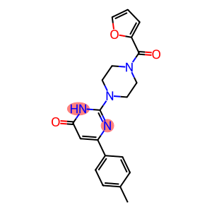 2-[4-(2-FUROYL)PIPERAZIN-1-YL]-6-(4-METHYLPHENYL)PYRIMIDIN-4(3H)-ONE