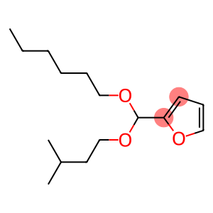 2-Furancarbaldehyde hexyl 3-methylbutyl acetal