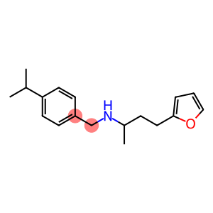 [4-(furan-2-yl)butan-2-yl]({[4-(propan-2-yl)phenyl]methyl})amine