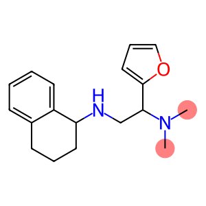[1-(furan-2-yl)-2-(1,2,3,4-tetrahydronaphthalen-1-ylamino)ethyl]dimethylamine