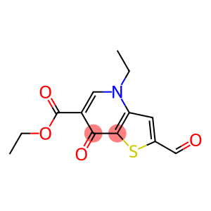 2-Formyl-4-ethyl-7-oxothieno[3,2-b]pyridine-6-carboxylic acid ethyl ester