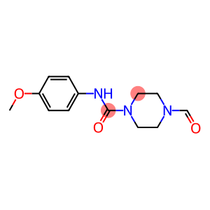 (4-FORMYLPIPERAZINYL)-N-(4-METHOXYPHENYL)FORMAMIDE