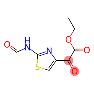 2-(2-FORMAMIDO-4-THIAZOLYL)-GLYOXYLIC ACID ETHYL ESTER