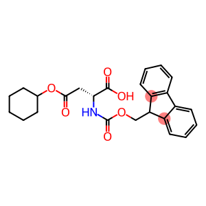 N-ALPHA-(9-FLUORENYLMETHOXYCARBONYL)-D-ASPARTIC BETA-CYCLOHEXYL ESTER