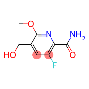 3-FLUORO-5-(HYDROXYMETHYL)-6-METHOXYPYRIDINE-2-CARBOXAMIDE