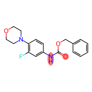 (3-FLUORO-4-MORPHOLIN-4-YL-PHENYL)-CARBAMIC ACID BENZYL ESTER