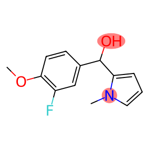 3-FLUORO-4-METHOXYPHENYL-(1-METHYL-2-PYRROLYL)METHANOL