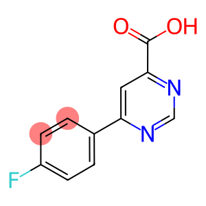 6-(4-FLUORO-PHENYL)-PYRIMIDINE-4-CARBOXYLIC ACID