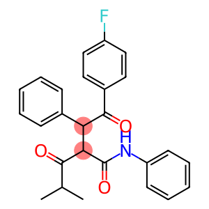 4(4-FLUOROPHENYL)-2-ISOBUTYRYL-4-OXO-N,3DIPHENYL BUTANAMIDE