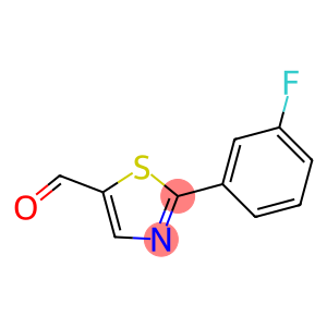 2-(3-FLUOROPHENYL)THIAZOLE-5-CARBALDEHYDE, 95+%
