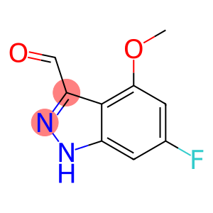 6-FLUORO-4-METHOXYINDAZOLE-3-CARBOXYALDEHYDYE
