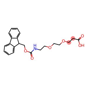 3-(2-(2-(9-Fluorenylmethyloxycarbonyl)aminoethoxy)ethoxy)propanoic acid