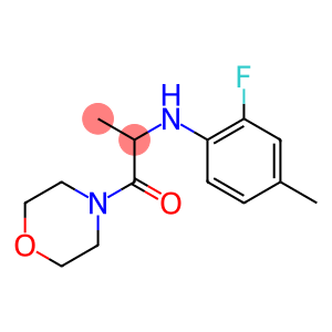 2-[(2-fluoro-4-methylphenyl)amino]-1-(morpholin-4-yl)propan-1-one