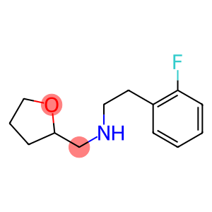 [2-(2-fluorophenyl)ethyl](oxolan-2-ylmethyl)amine