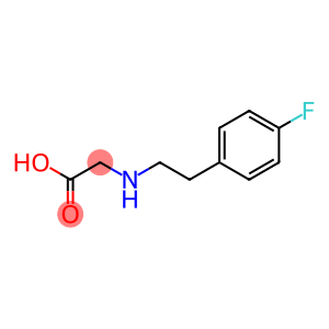 2-{[2-(4-fluorophenyl)ethyl]amino}acetic acid
