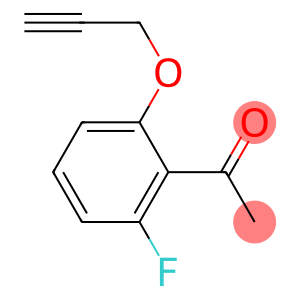 1-[2-fluoro-6-(prop-2-yn-1-yloxy)phenyl]ethan-1-one