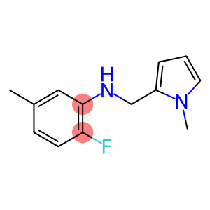 2-fluoro-5-methyl-N-[(1-methyl-1H-pyrrol-2-yl)methyl]aniline