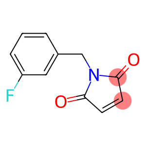 1-[(3-fluorophenyl)methyl]-2,5-dihydro-1H-pyrrole-2,5-dione