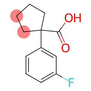 1-(3-fluorophenyl)cyclopentane-1-carboxylic acid