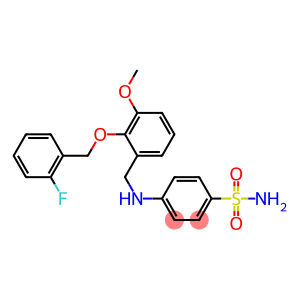 4-({2-[(2-fluorobenzyl)oxy]-3-methoxybenzyl}amino)benzenesulfonamide