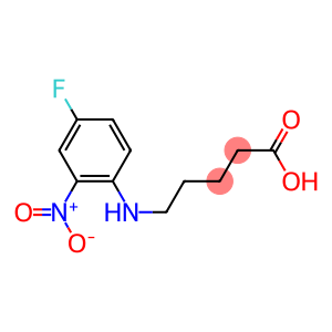 5-[(4-fluoro-2-nitrophenyl)amino]pentanoic acid