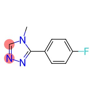 5-(4-Fluoro-phenyl)-4-methyl-4H-[1,2,4]triazole-