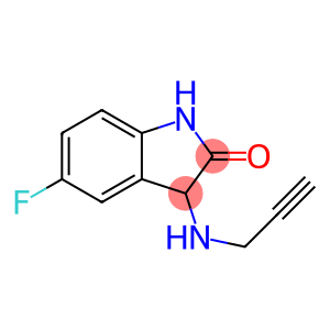 5-fluoro-3-(prop-2-yn-1-ylamino)-2,3-dihydro-1H-indol-2-one