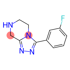 3-(3-Fluorophenyl)-5,6,7,8-tetrahydro-[1,2,4]triazolo[4,3-a]pyrazine