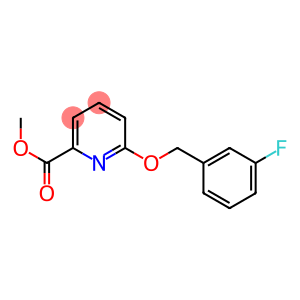 6-(3-Fluoro-benzyloxy)-pyridine-2-carboxylic acid Methyl ester